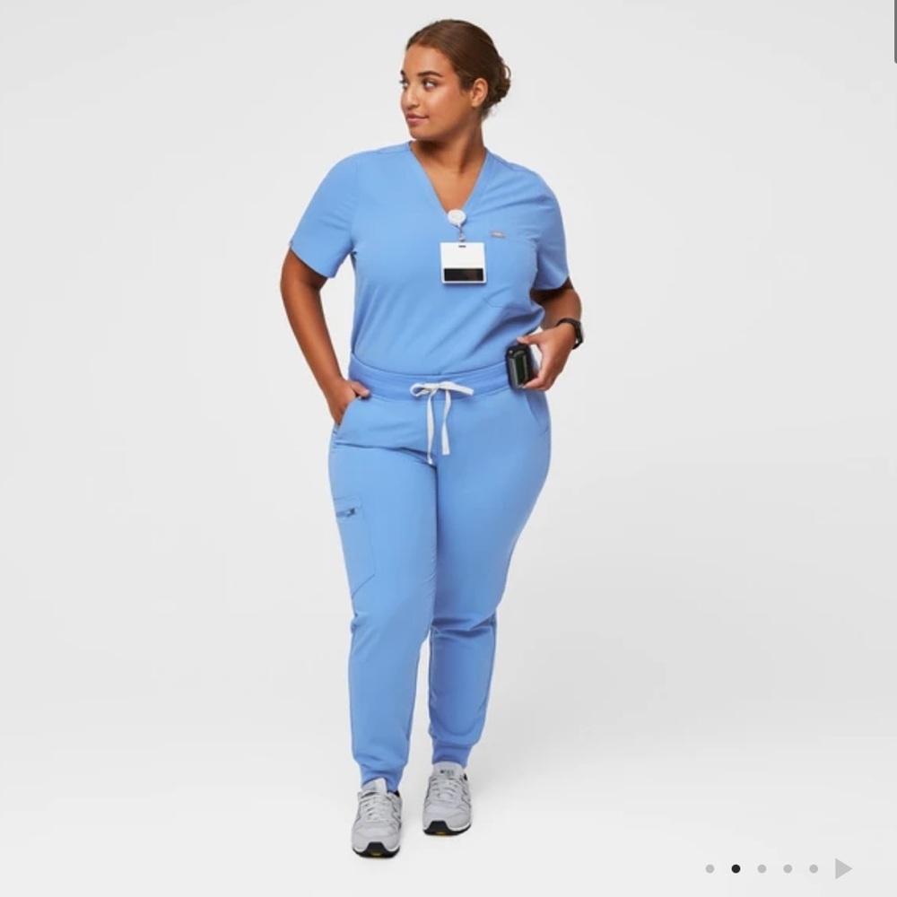 Ceil blue fig scrubs
